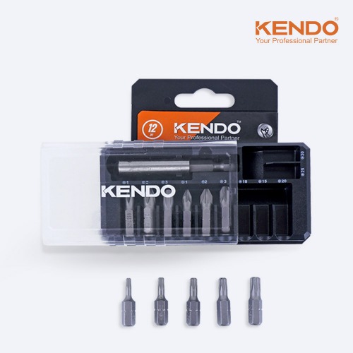 KENDO 드라이버 비트 세트 12PCS 32501233